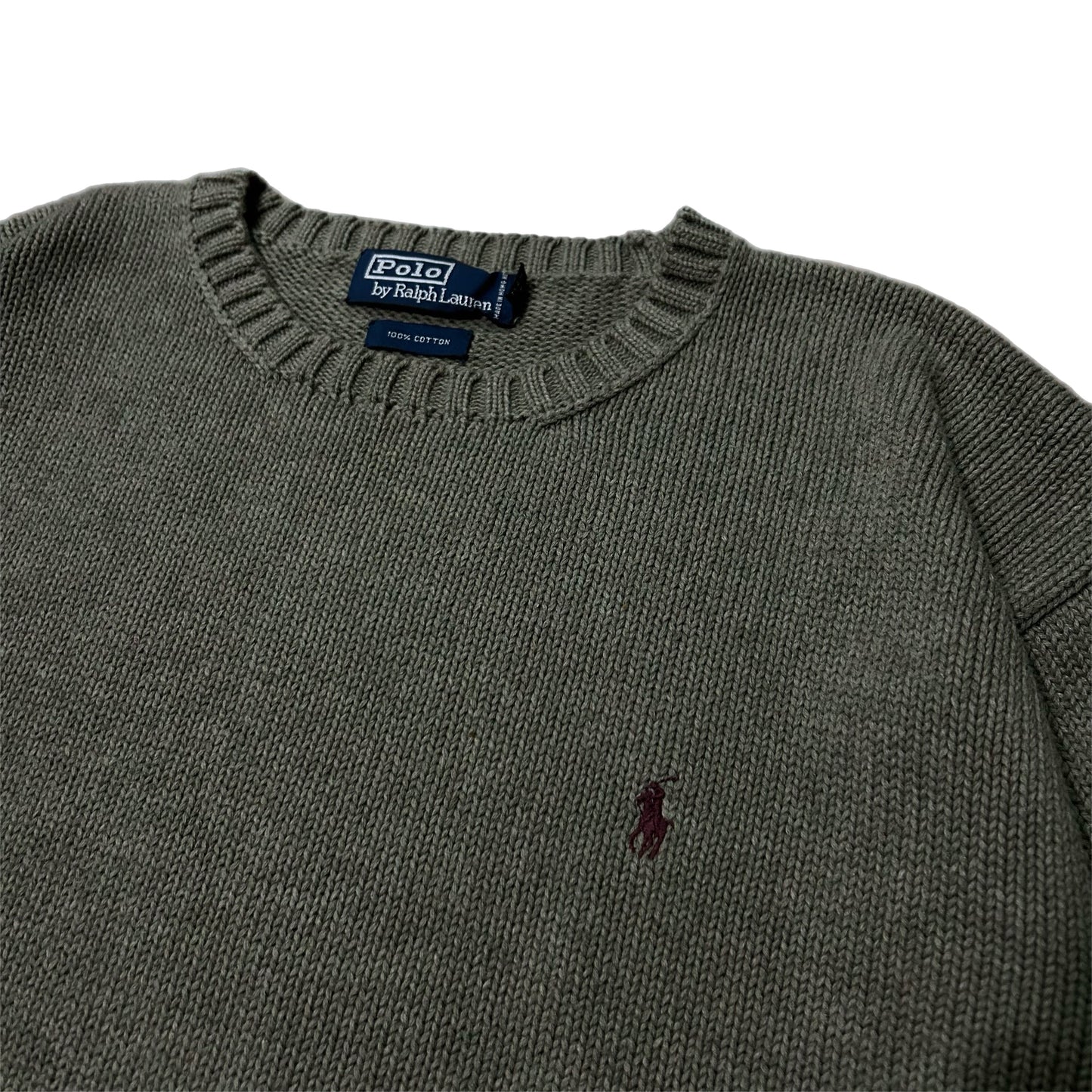 (XL) Vintage Ralph Lauren Polo Knit Crewneck