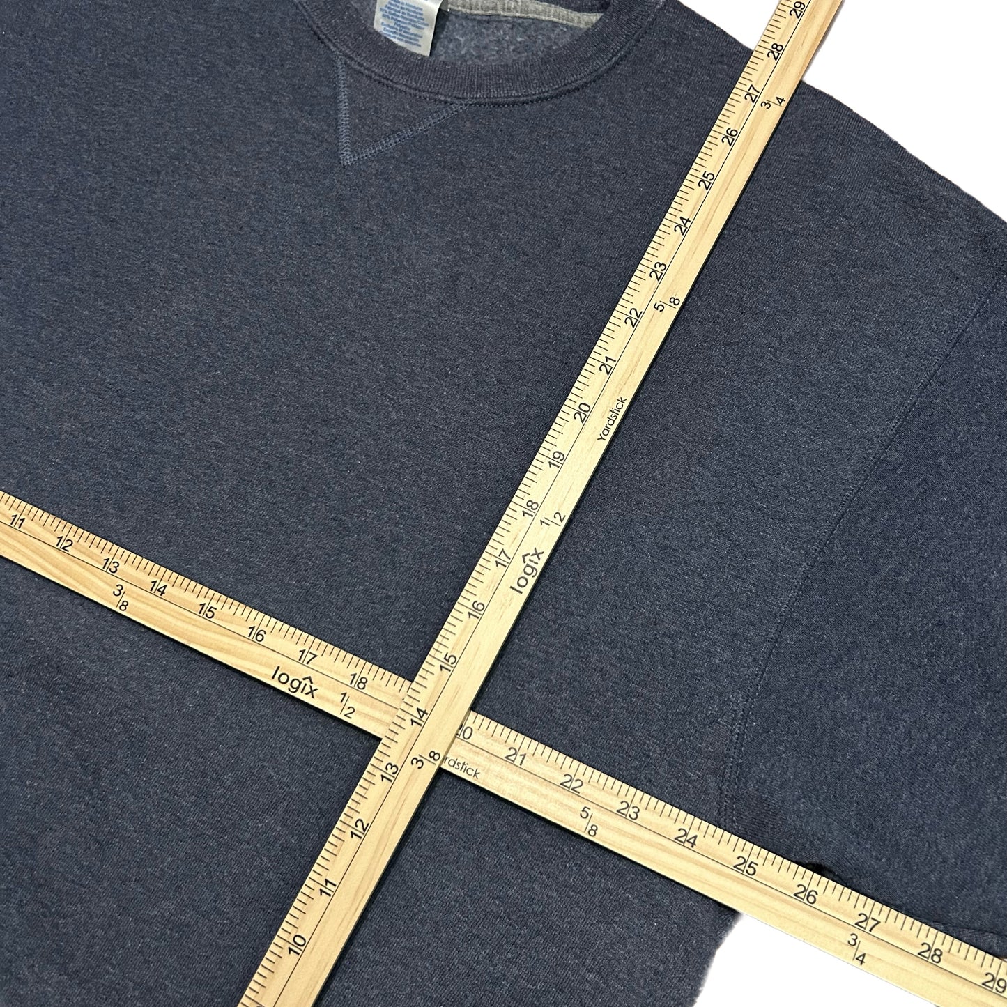 (XL) Russell Athletics Grey Pullover Crewneck