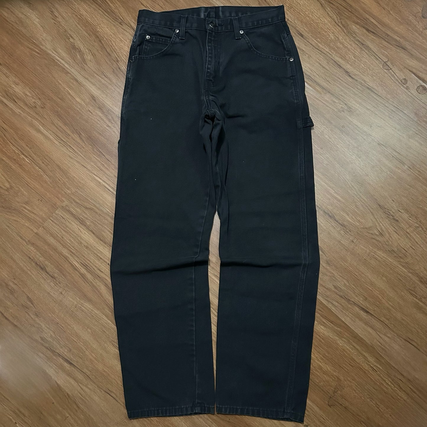 (30) Dickies Canvas Utility Work Black Carpenter Pants