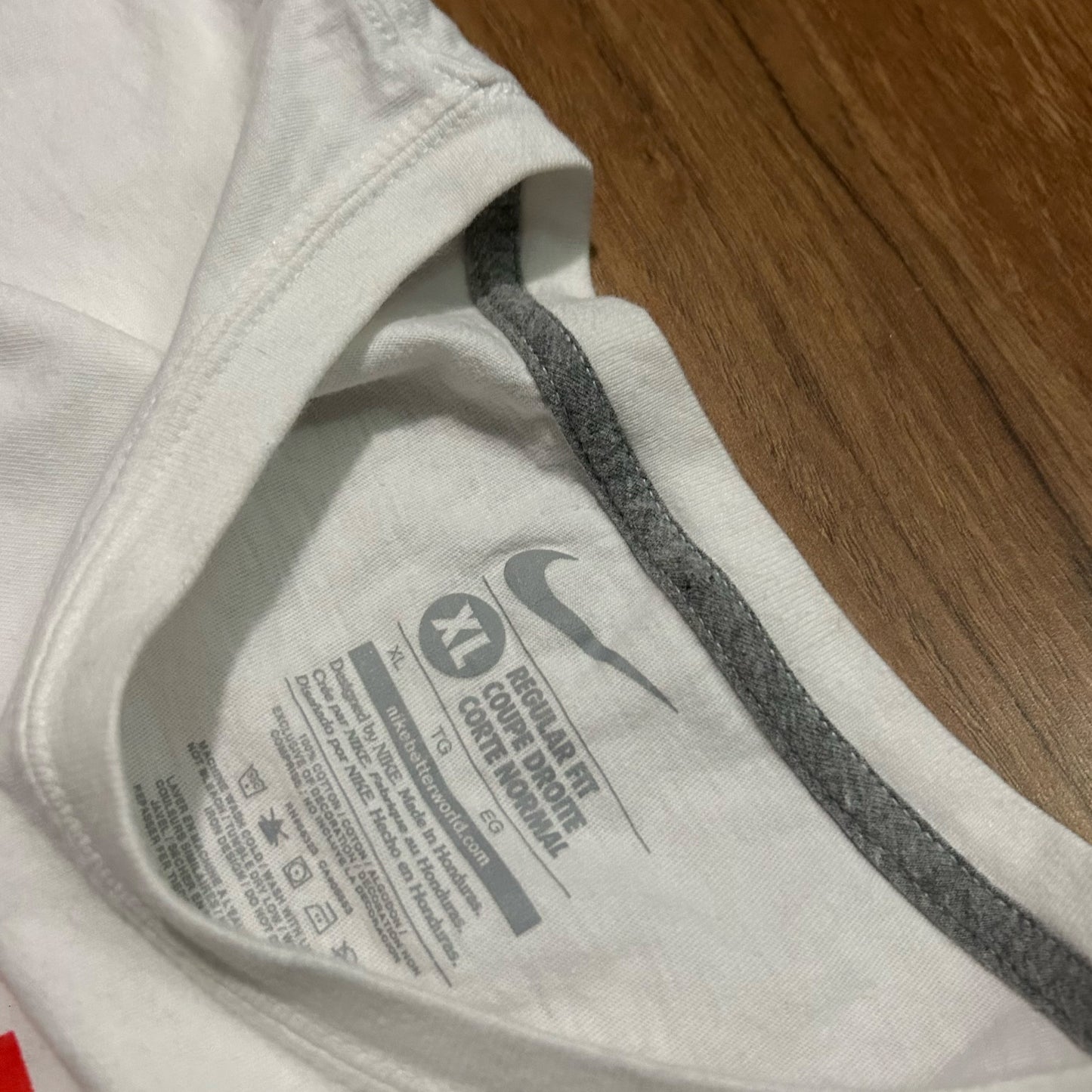 (XL) Nike Sportswear Oregon State Football White T-Shirt