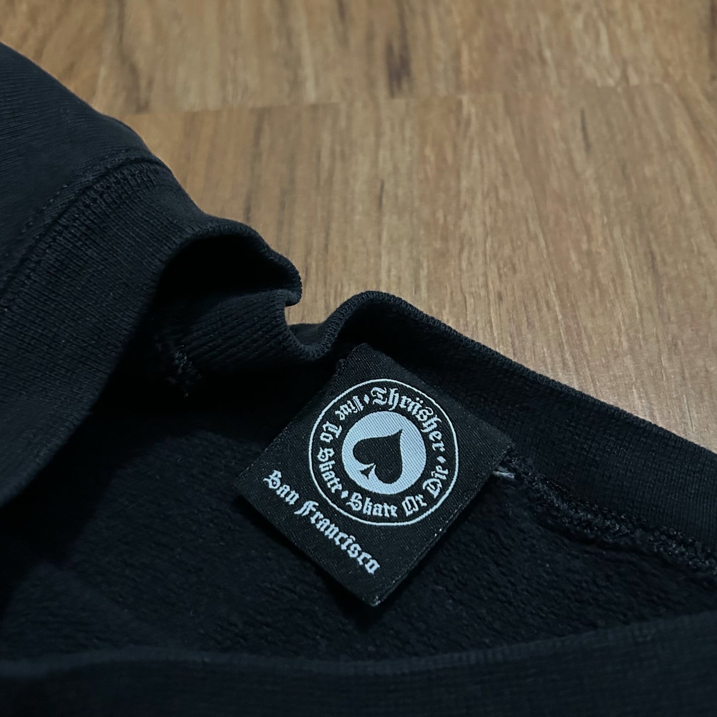 (XL) Thrasher Magazine Arabic Style Black Pullover Crewneck