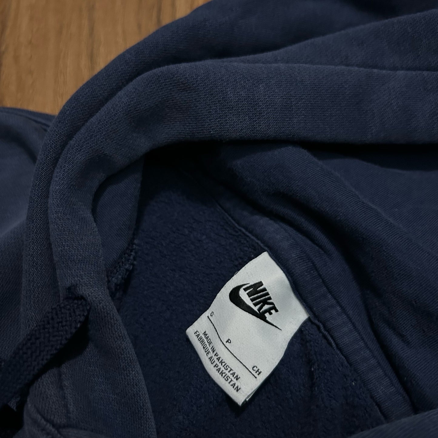 (S) Modern Nike Sportswear Navy Blue Pullover Hoodie