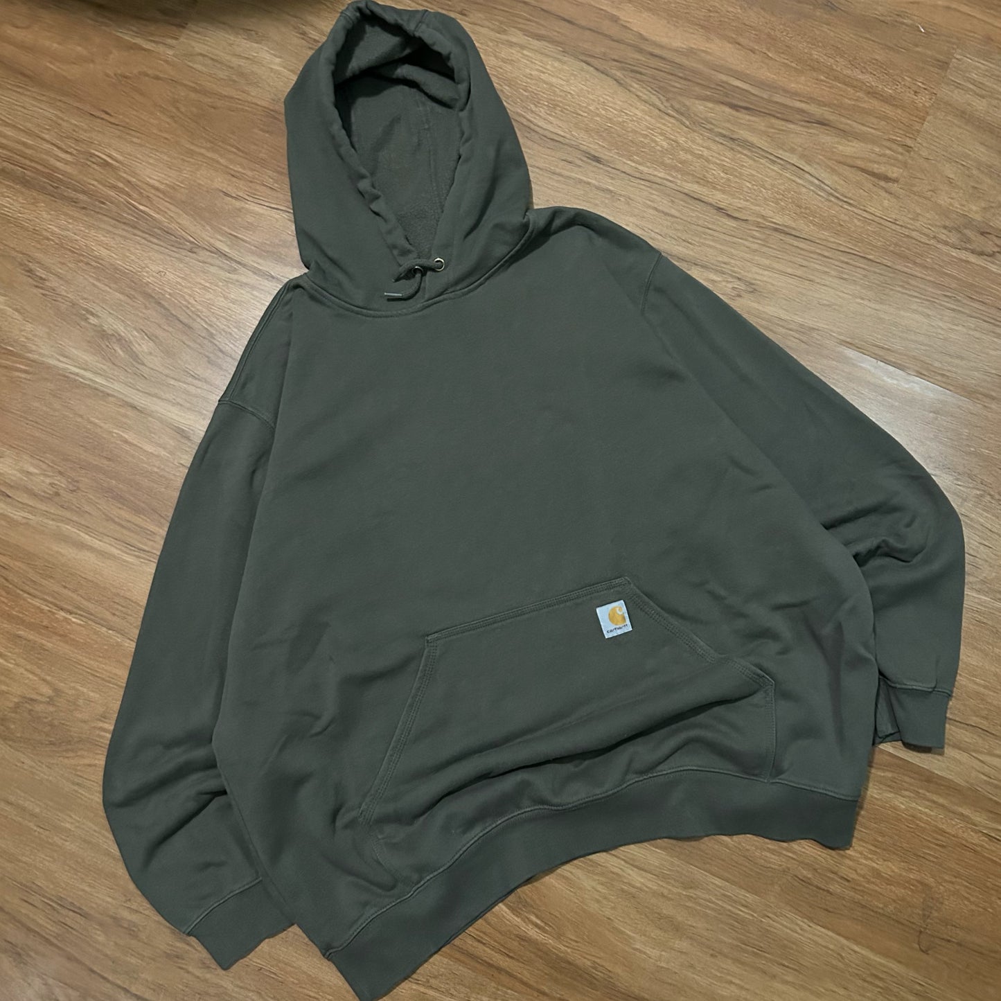 (XXL) Carhartt Pullover Olive Green Hoodie