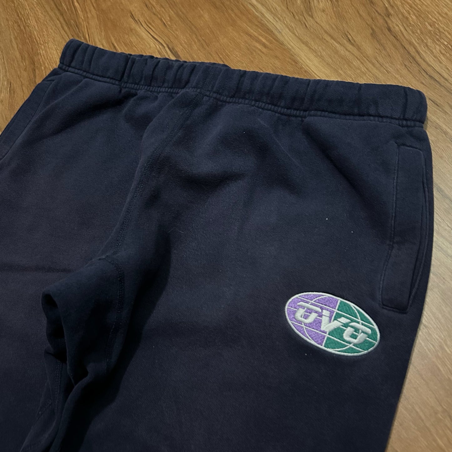 (L) OVO October's Very Own Navy Fleece Jogger Sweatpants