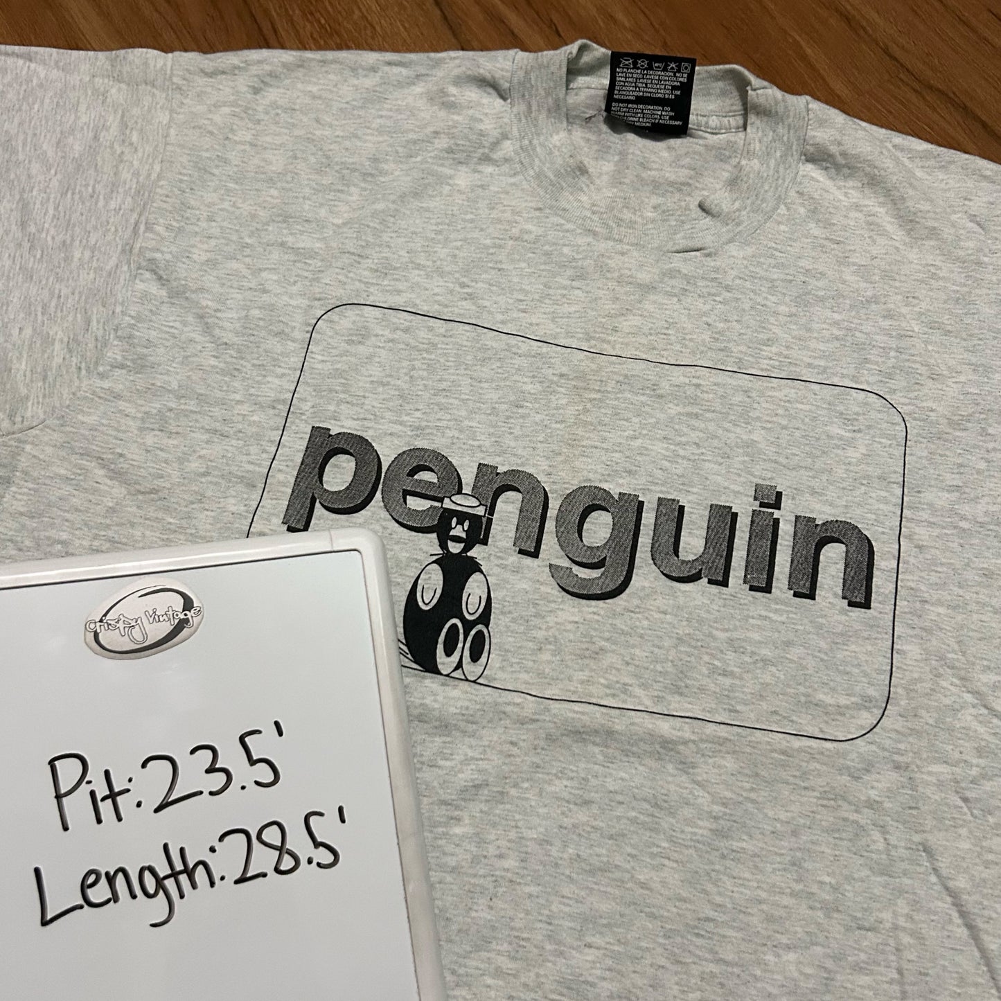 (XL) Vintage 90s Original Penguin by Munsingwear Crew Graphic T-Shirt