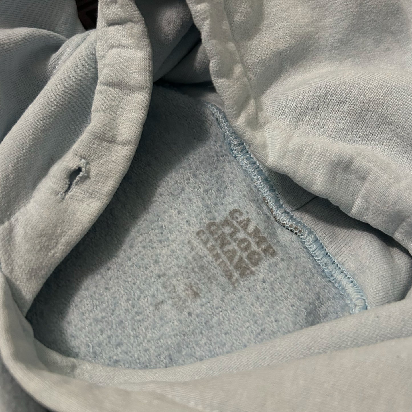 (L) Camp Flog Gnaw 2019 Smokey Bear Blue Graphic Pullover Hoodie