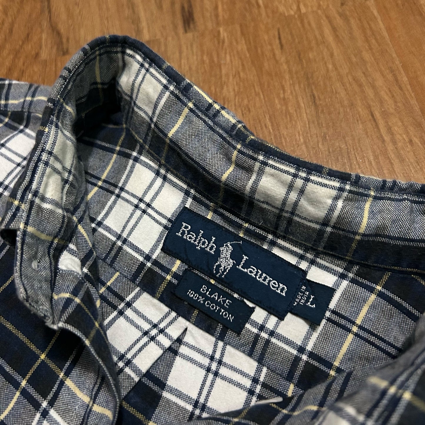 (L) Vintage 90s Polo Ralph Lauren Paid Polo Shirt