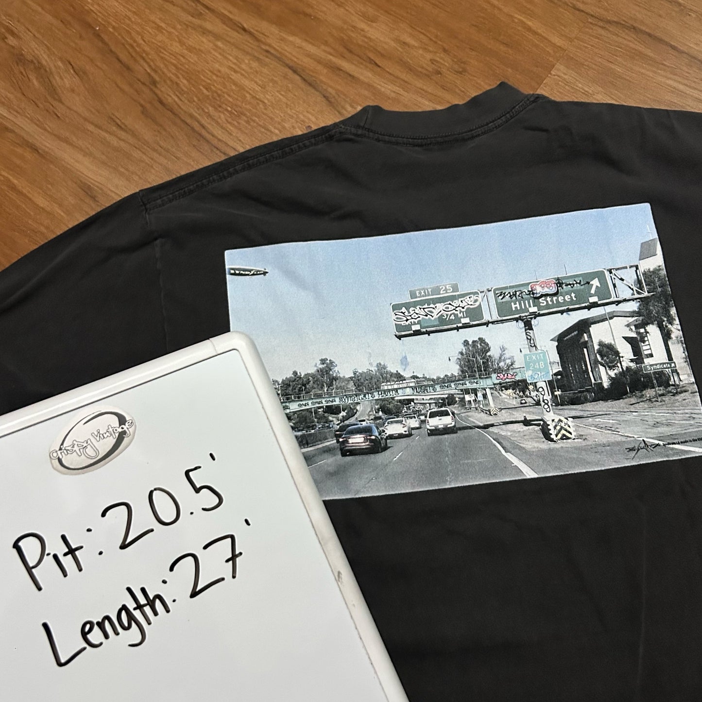 (M) Retro Syndicate Freeway Vintage Washed Graphic T-Shirt