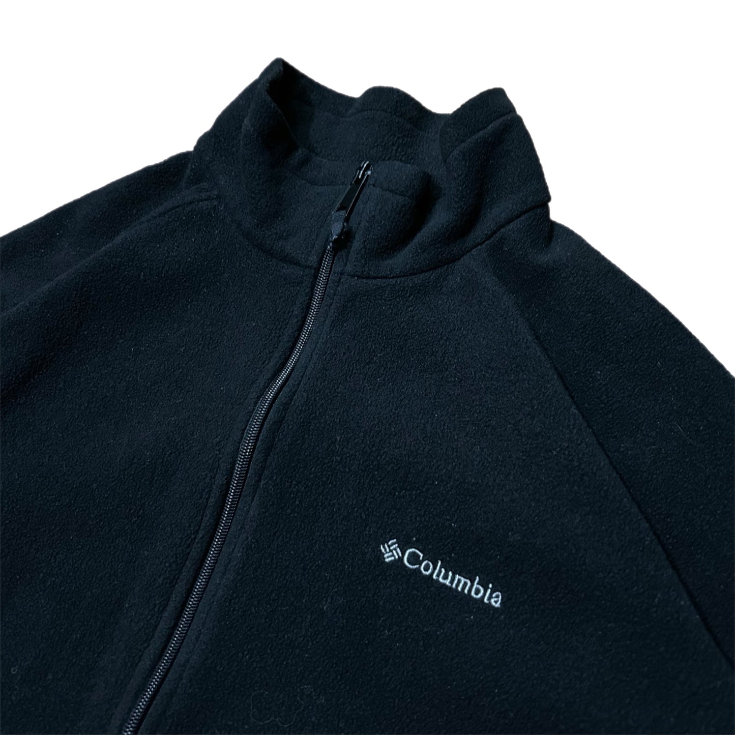 (XL) Columbia Fleece Black Zip