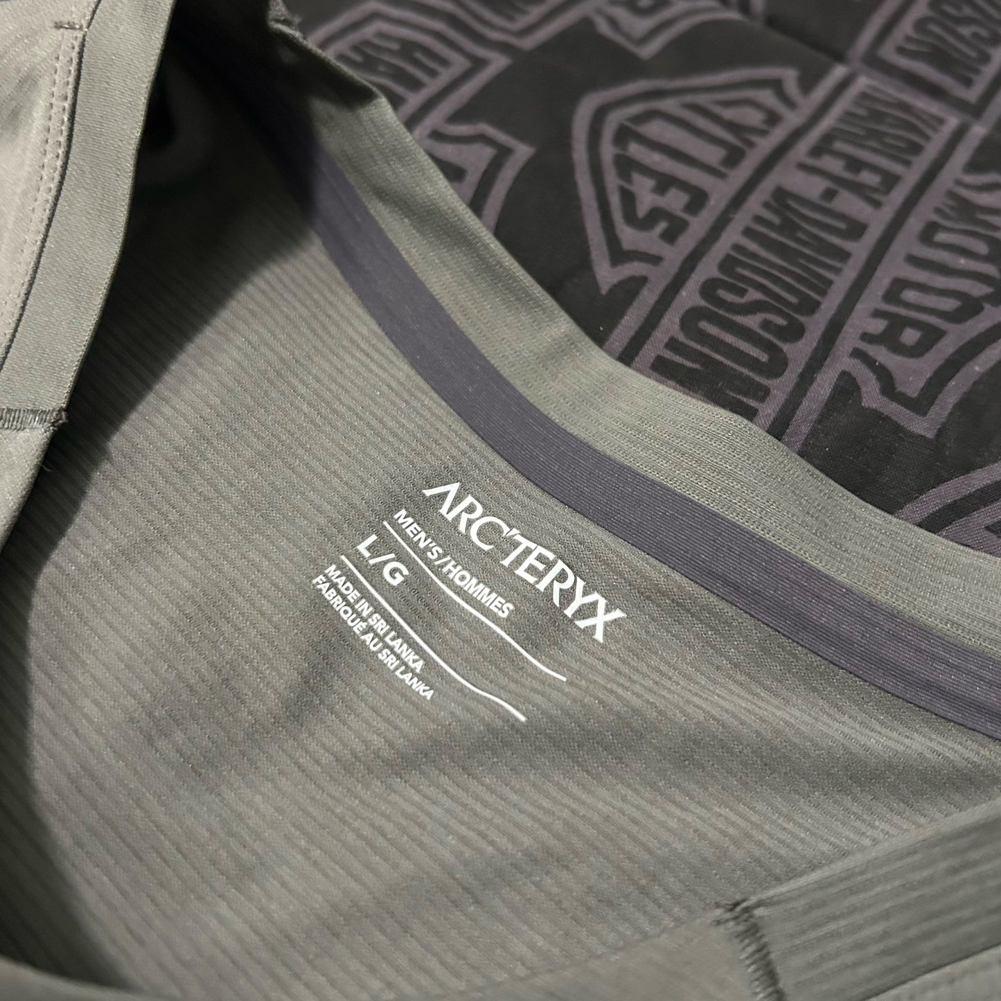 (L) Arc'teryx Cormac Crew SS Forage Heather Shirt