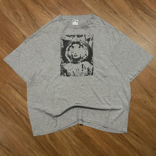 (XL) Vintage Y2K Marilyn Monroe Black Lips Punk Graphic T-Shirt