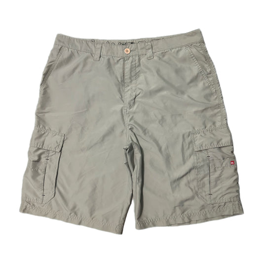 (38) Y2K Quicksilver Board Cargo Beige Shorts
