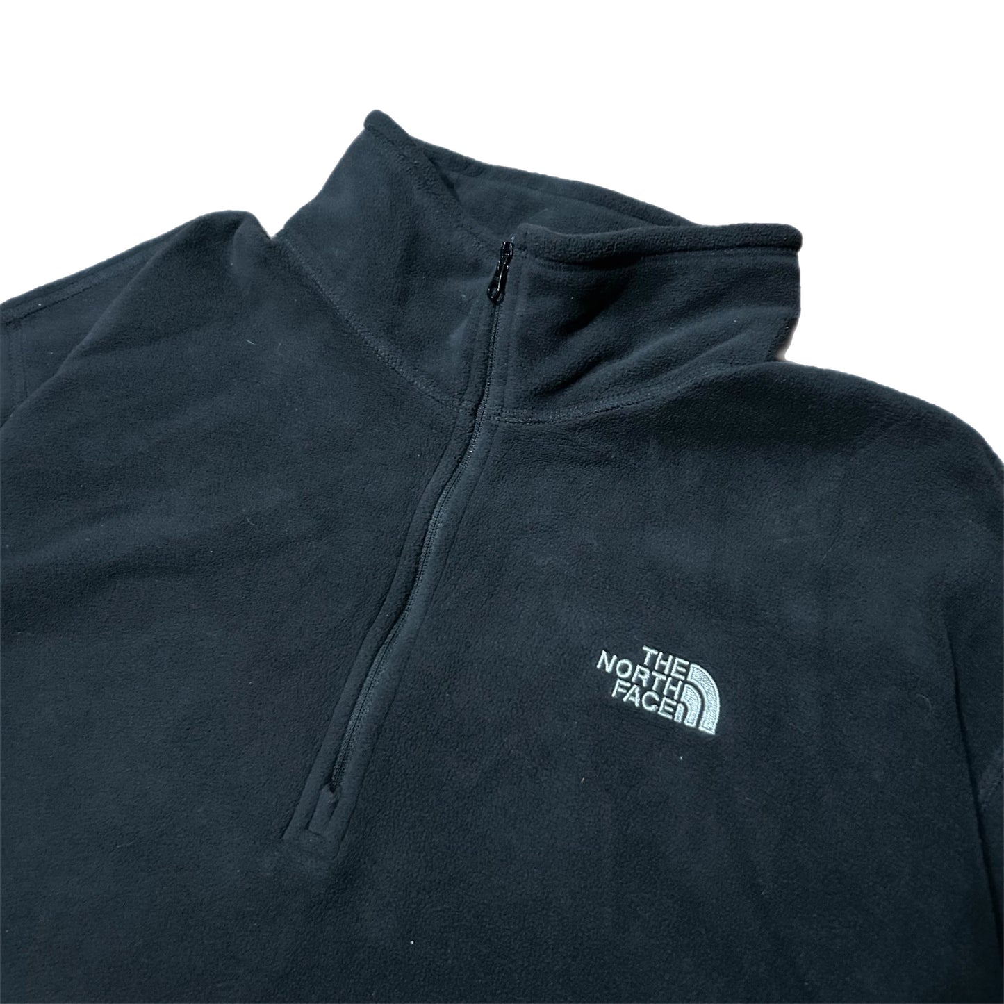 (XL) The North Face Black Quarter-Zip Fleece