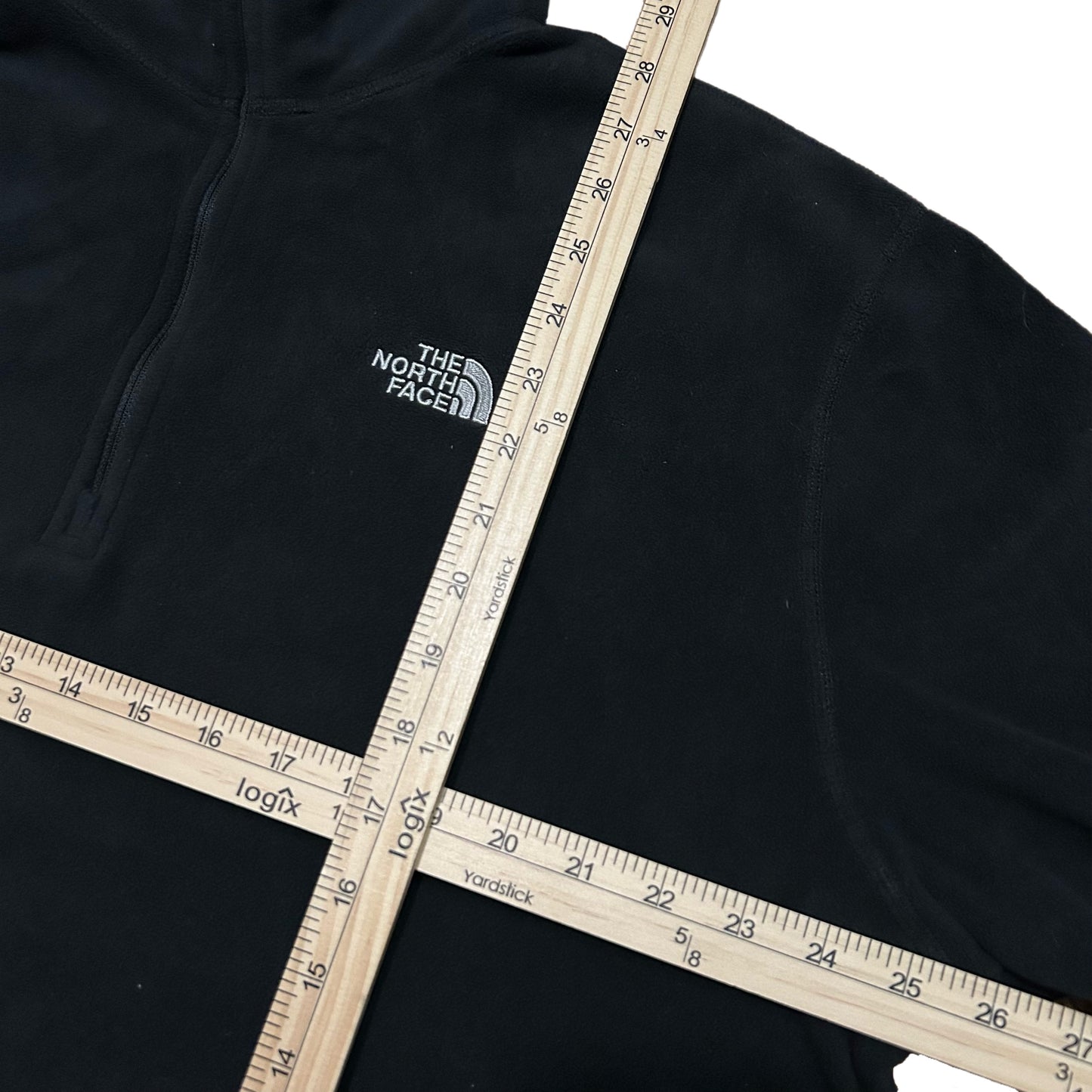 (XL) The North Face Black Quarter-Zip Fleece