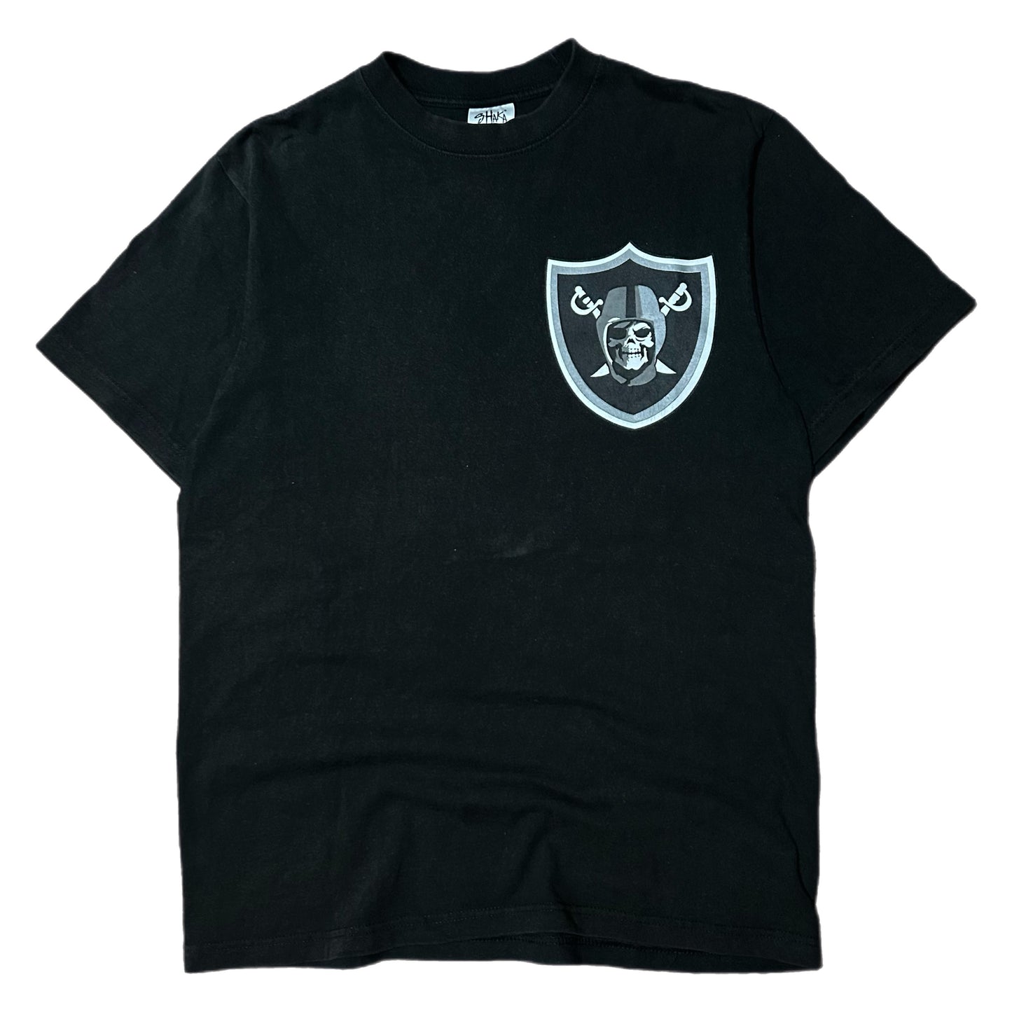 (L) Las Vegas Raiders Shaka Wear Black Graphic T-Shirt