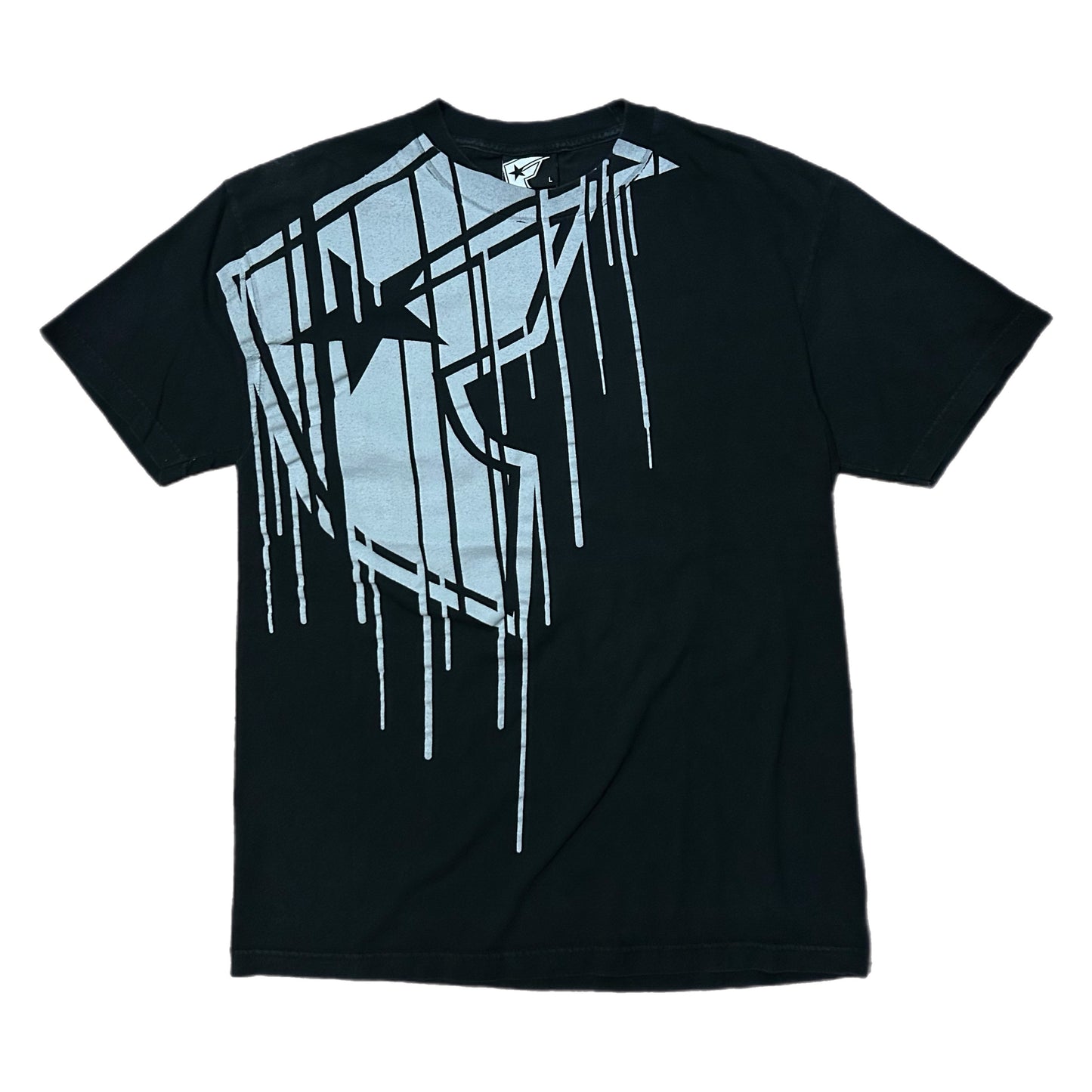(L) Y2K Famous Star Black Shirt