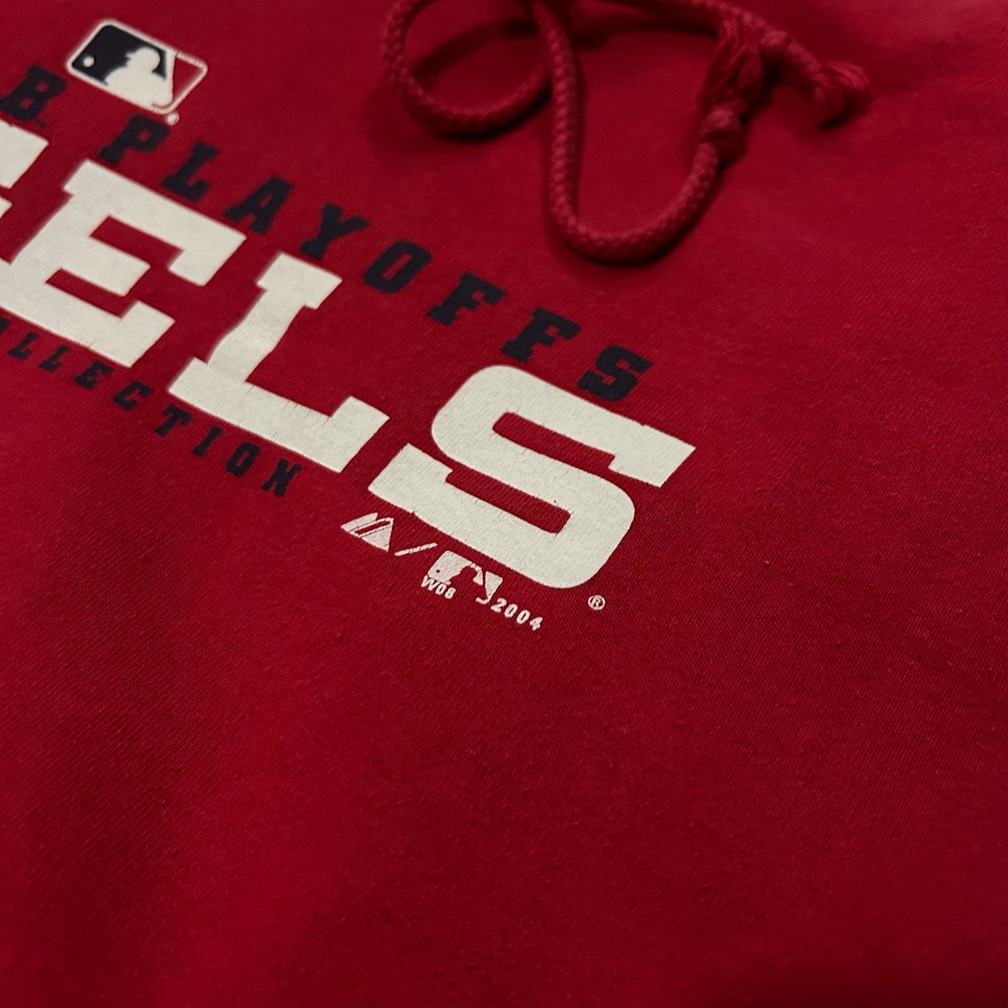 (L) 2004 MLB Playoffs Anaheim Angels Hoodie