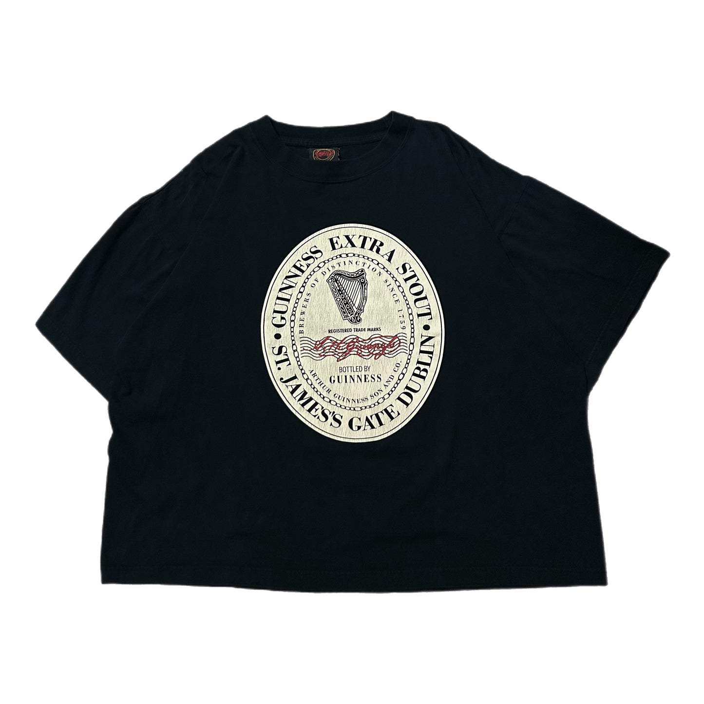 (XL) Vintage Guiness Extra Scout Black Shirt