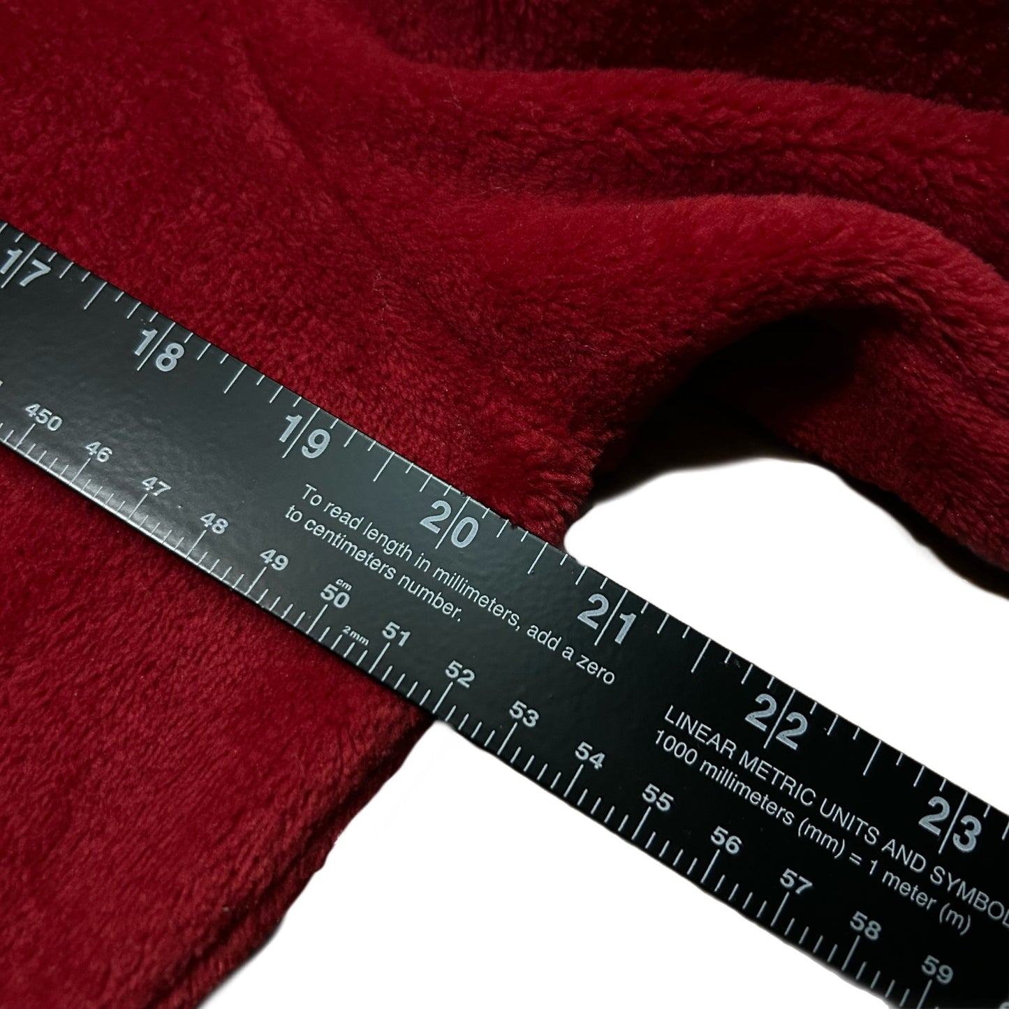 (M) True Religion Womens Red Velour Cropped Fleece