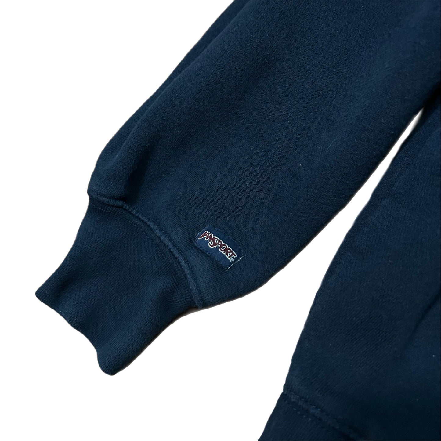(L) Y2K Jansport Georgetown University Navy Hoodie