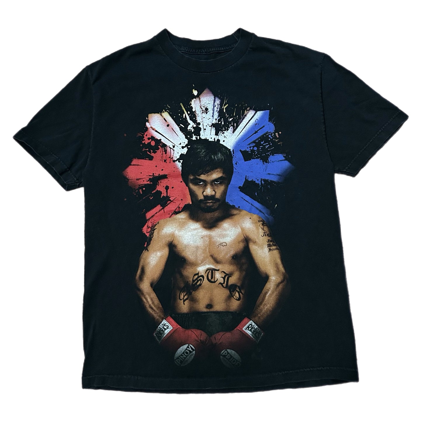 (L) Manny 'Pac-Man' Pacquiao 'We Want Money' Black Shirt