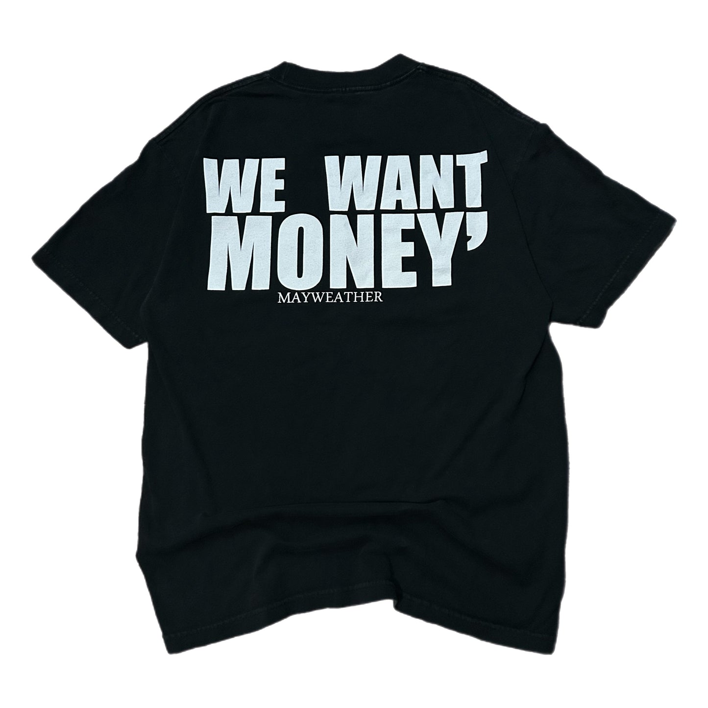 (L) Manny 'Pac-Man' Pacquiao 'We Want Money' Black Shirt