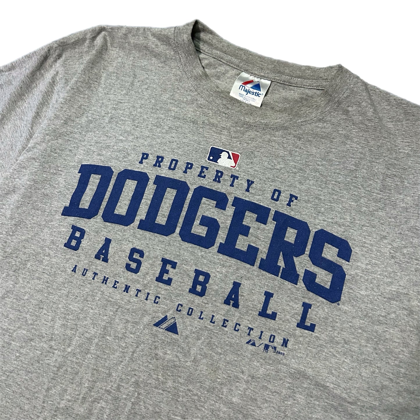 (L) 2005 Los Angeles Dodgers Gain Ground Grey Shirt