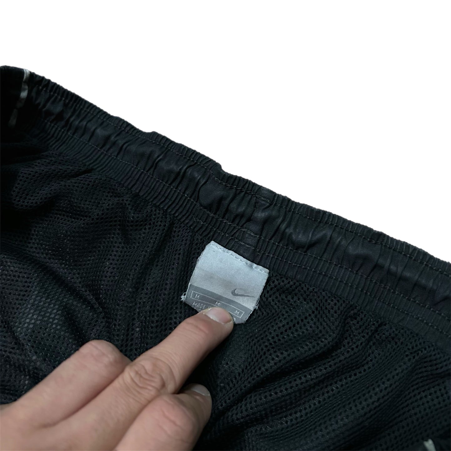 (M) Y2K Nike Black Track Pants