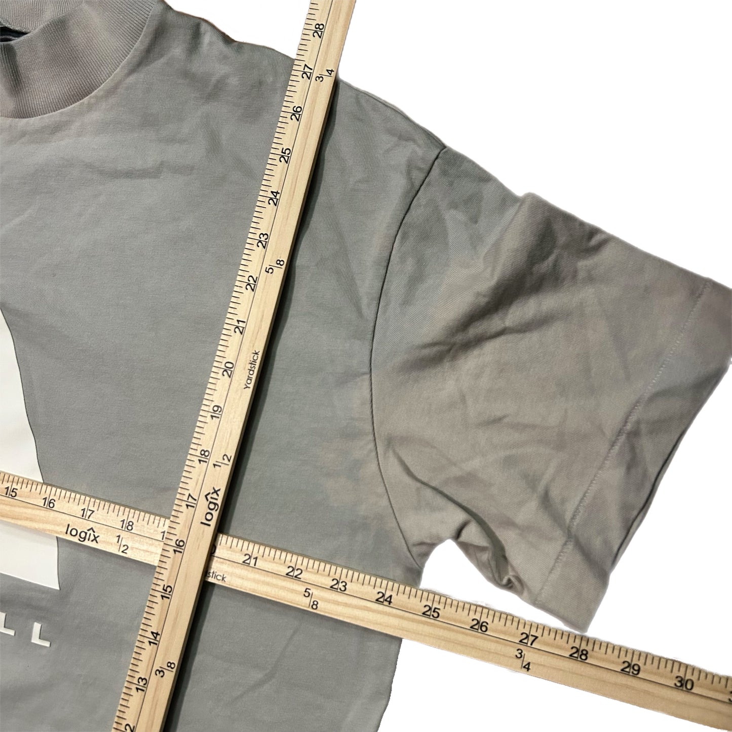 (M) Adidas Oversized Basketball Beige Shirt