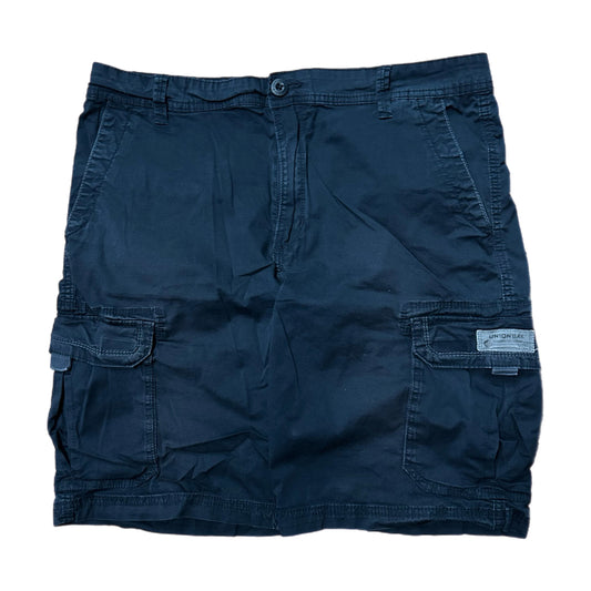 (36) Y2K Union Bay Navy Cargo Shorts