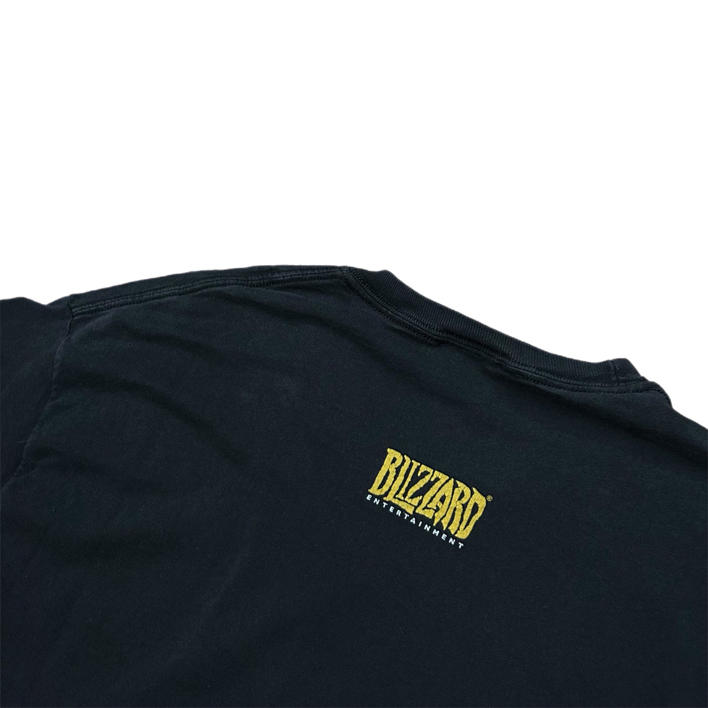(L) 2004 World of Warcraft Video Game Promo Black Shirt