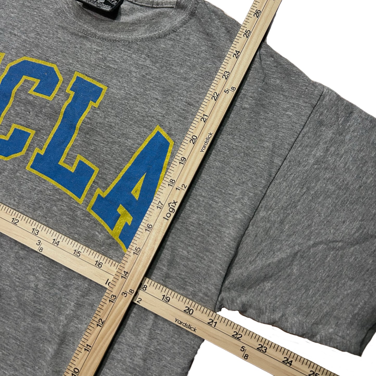 (L) Vintage Steve & Barry's UCLA Bruins Grey Shirt