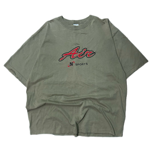 (XL) Boot Nike Air Sports Embroidery Olive Shirt