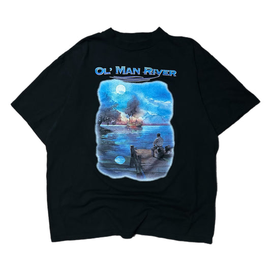 (XL) 90s Paul Robeson Ol' Man River Band Shirt