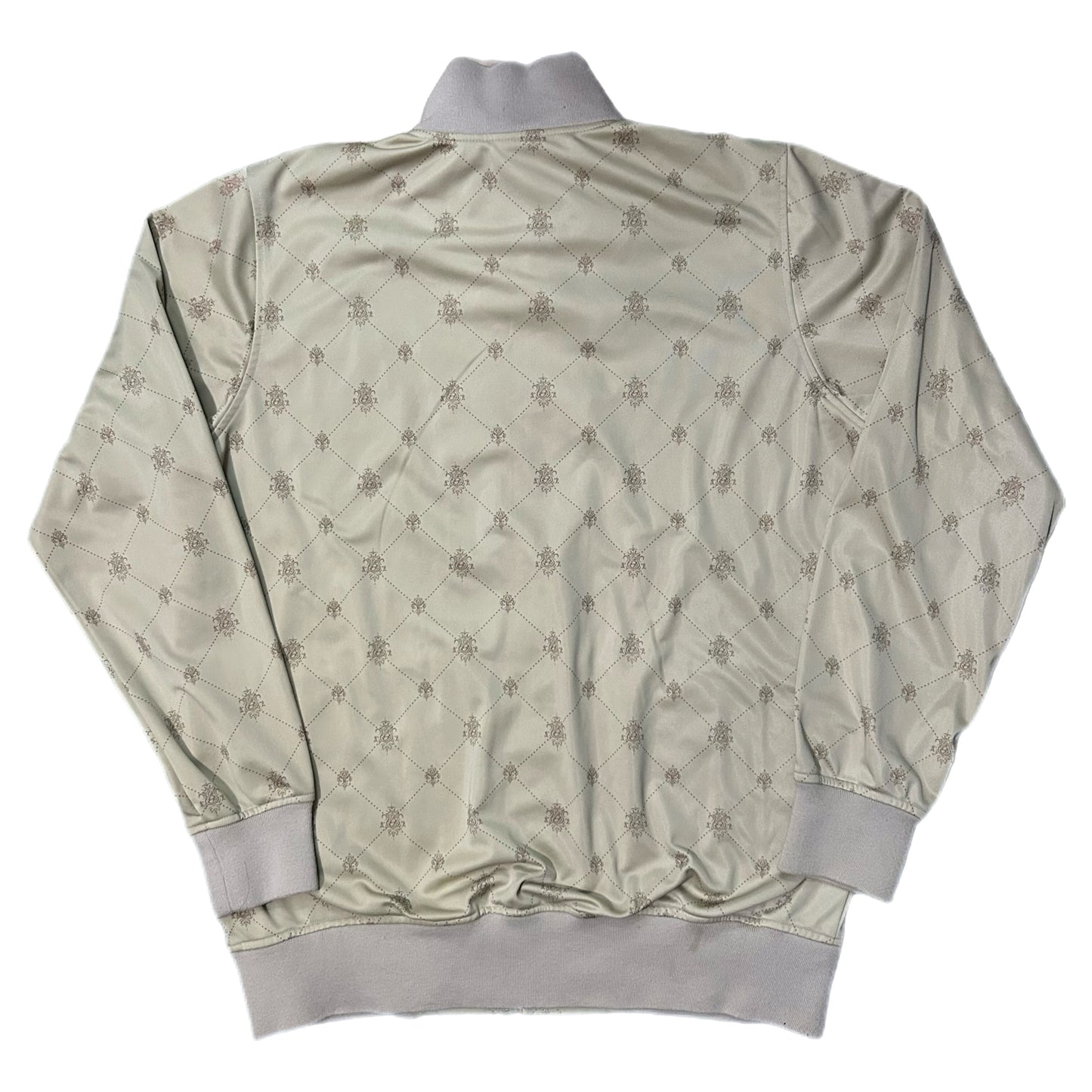 (L) Y2K Anchor Blue Monogram Sweater