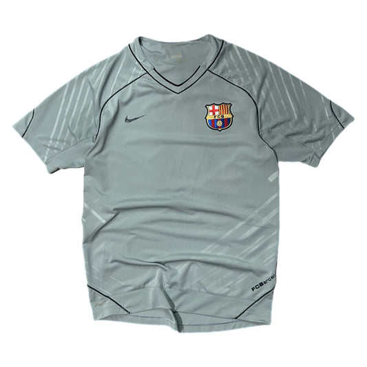 (S) Y2K FC Barcelona Grey Training Jersey