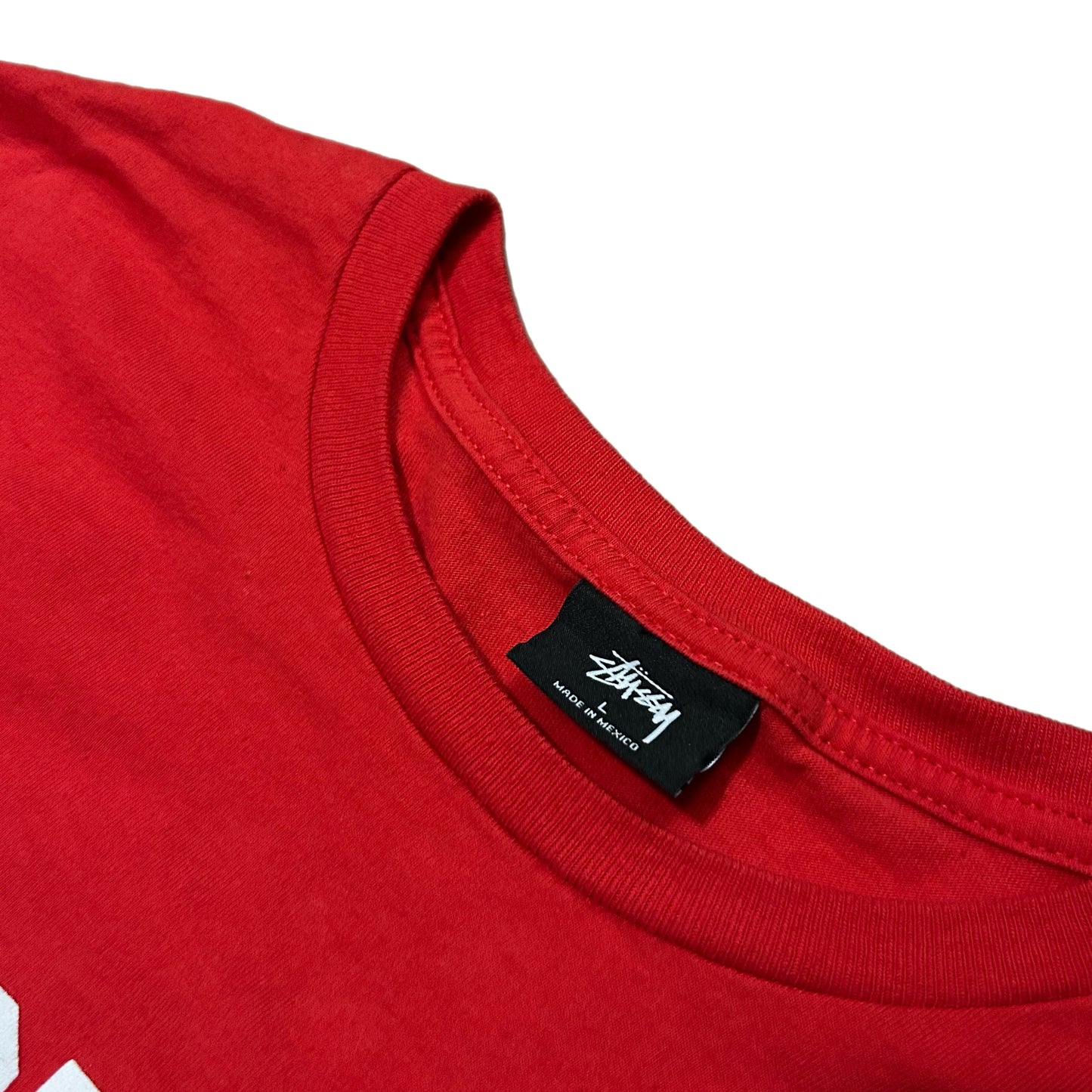 (L) Stussy Tokyo Red Pocket Tee