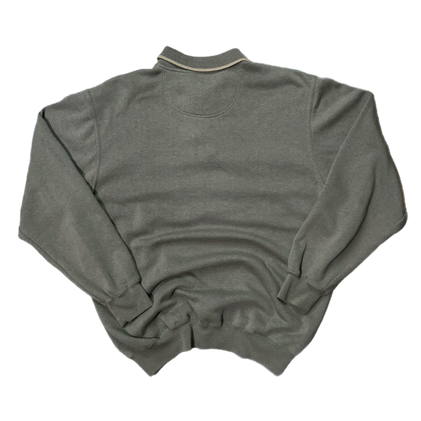(XL) Vintage Norm Thompson Retro Collared Fleece