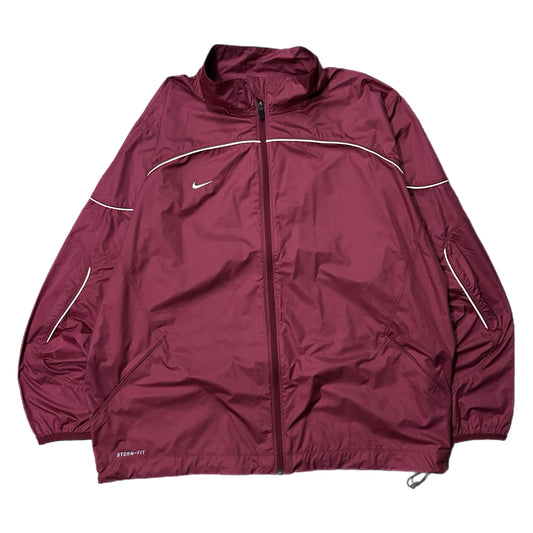 (XL) Nike Storm-Fit Burgandy Windbreaker