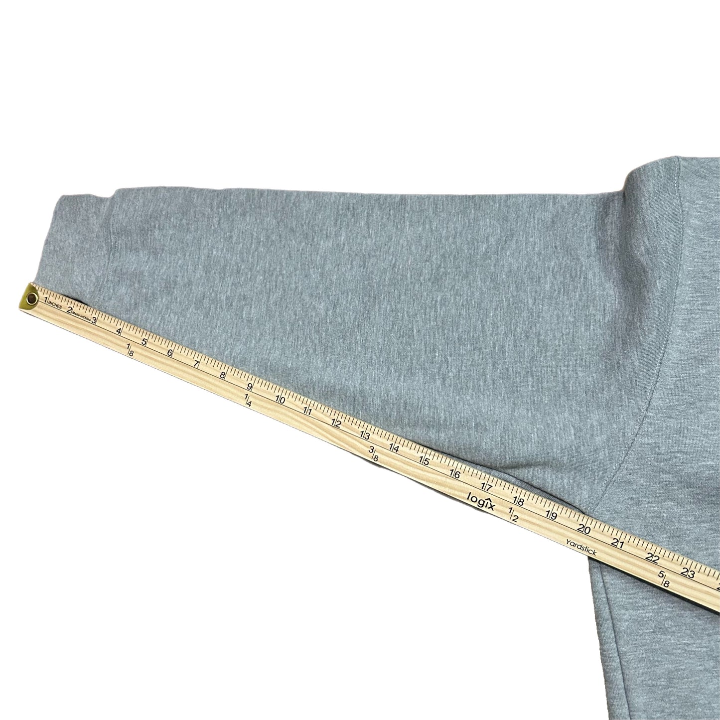 (S) Pro Club Heavyweight Grey Crewneck