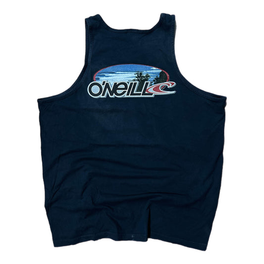 (XXL) Y2K O'Neill Graphic Navy Tank Top