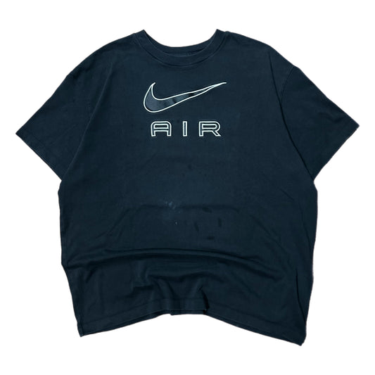 (XL) Nike Air Embroidered Black Tee