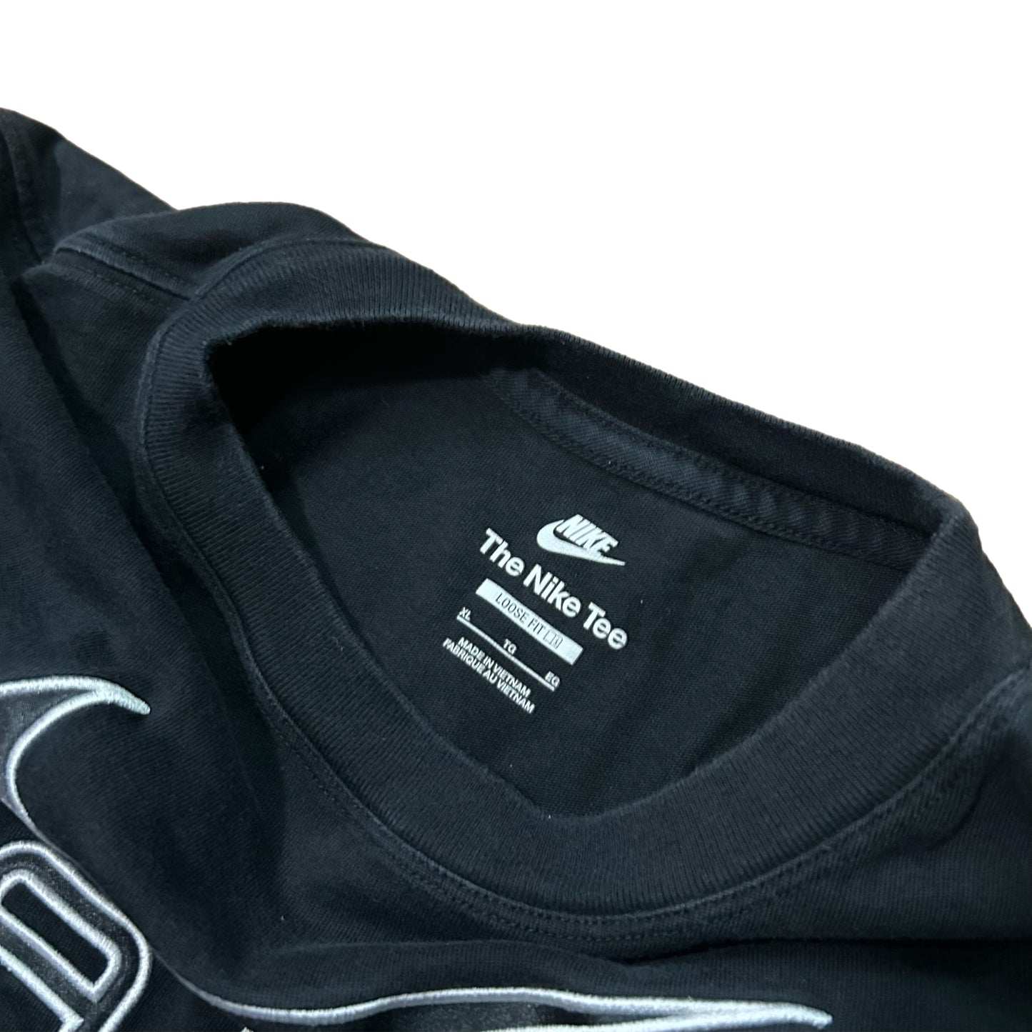 (XL) Nike Air Embroidered Black Tee
