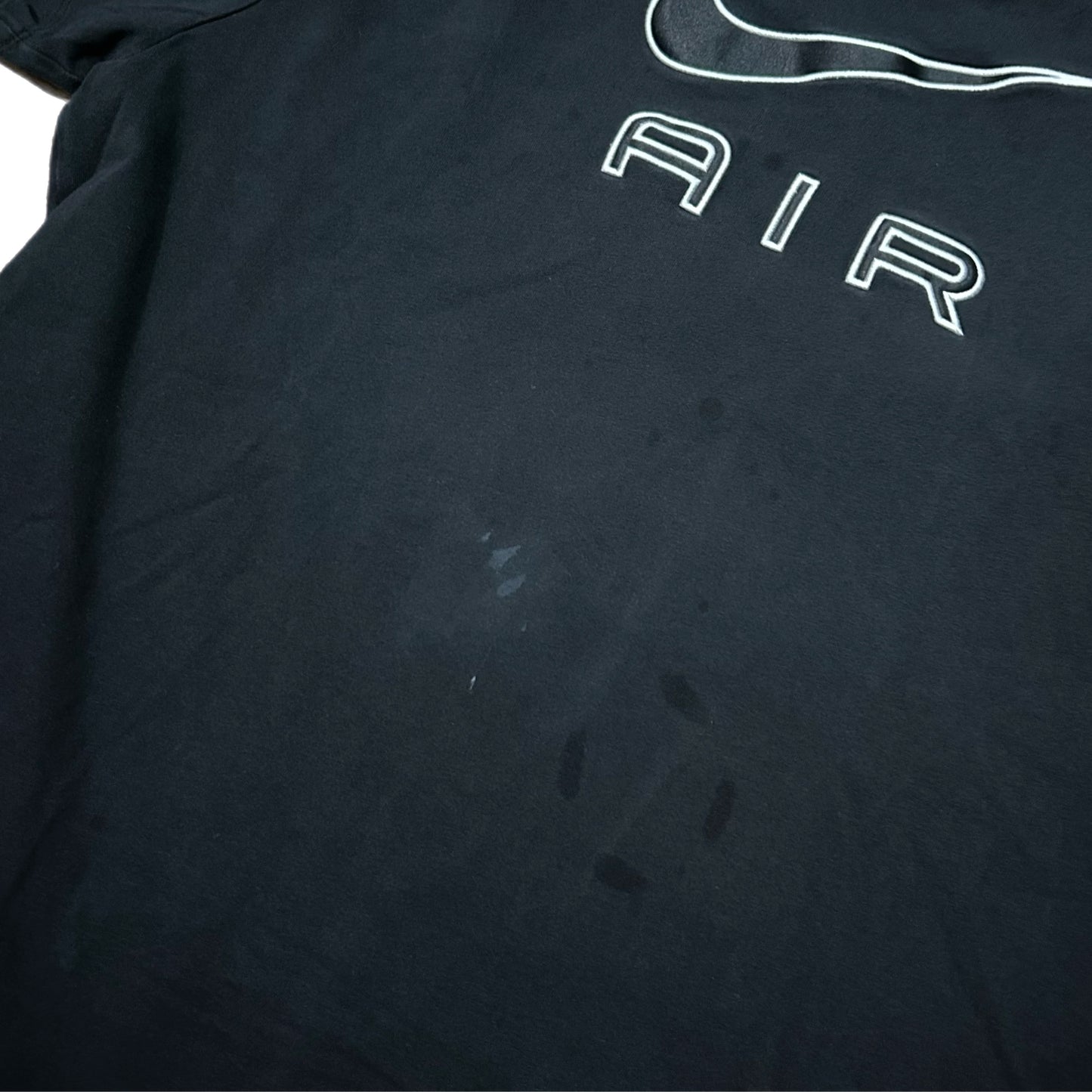 (XL) Nike Air Embroidered Black Tee