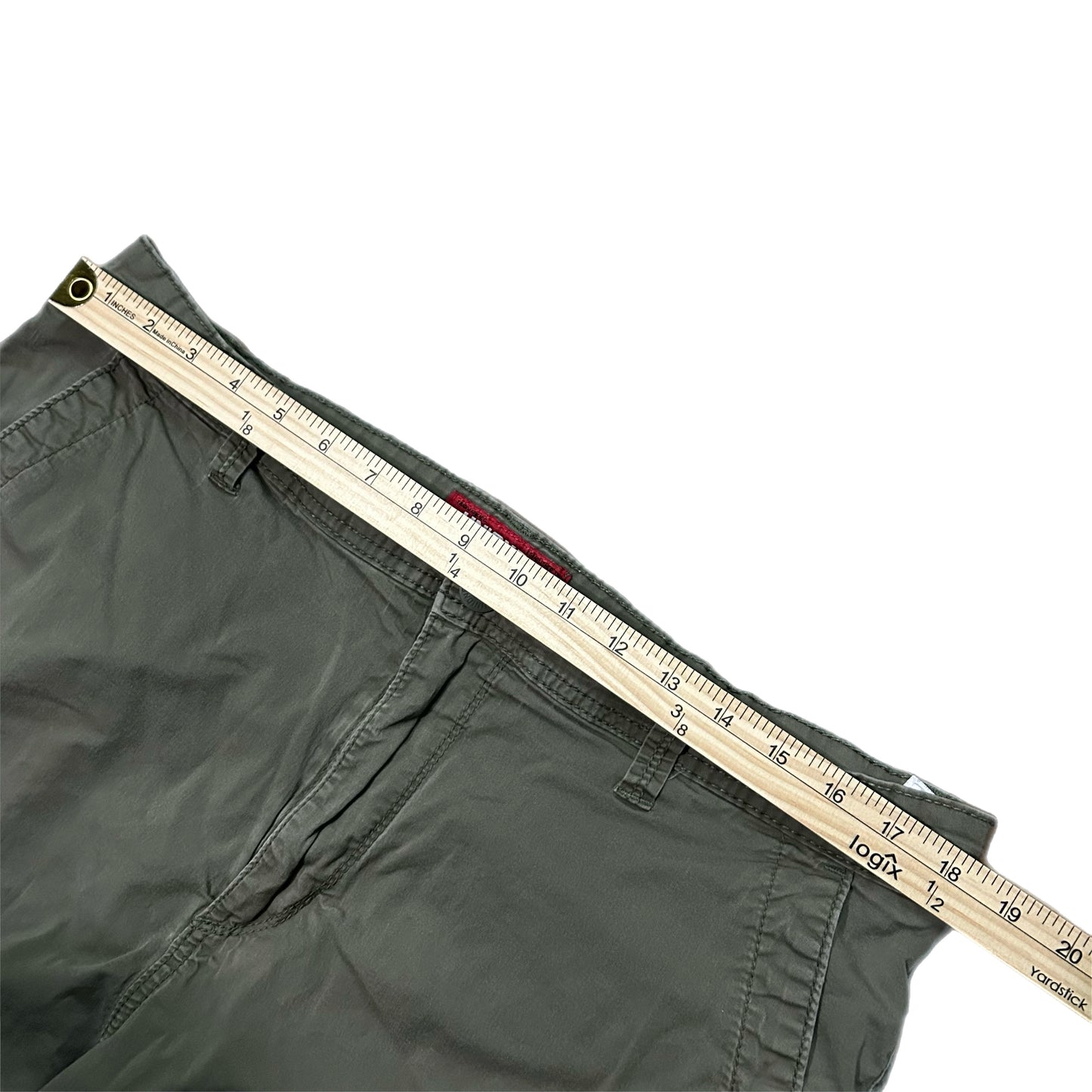 (36) Union Bay Olive Cargo Shorts