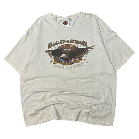 (XXL) 2000s Harley Davison San Marcos American Eagle Tee