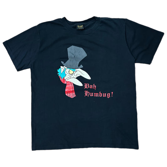 (XL) 90s Ebenezer Scrooge Bah Humbug A Christmas Carol Tee