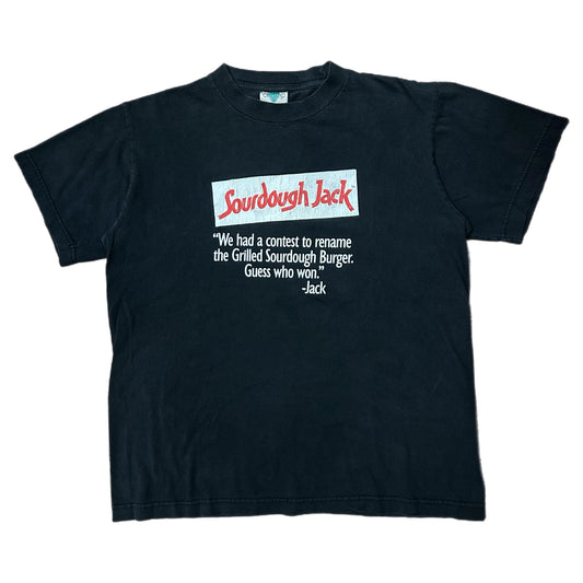 (M) Vintage Jack In The Box Sourdough Jack Promo Tee