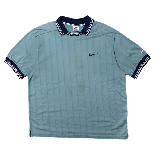(L) Vintage Nike Court Dri-Fit Collar Shirt