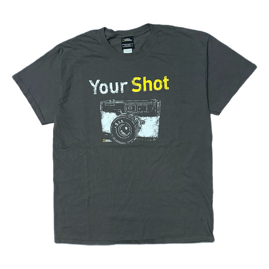 (L) National Geographic 'Your Shot' Grey Shirt